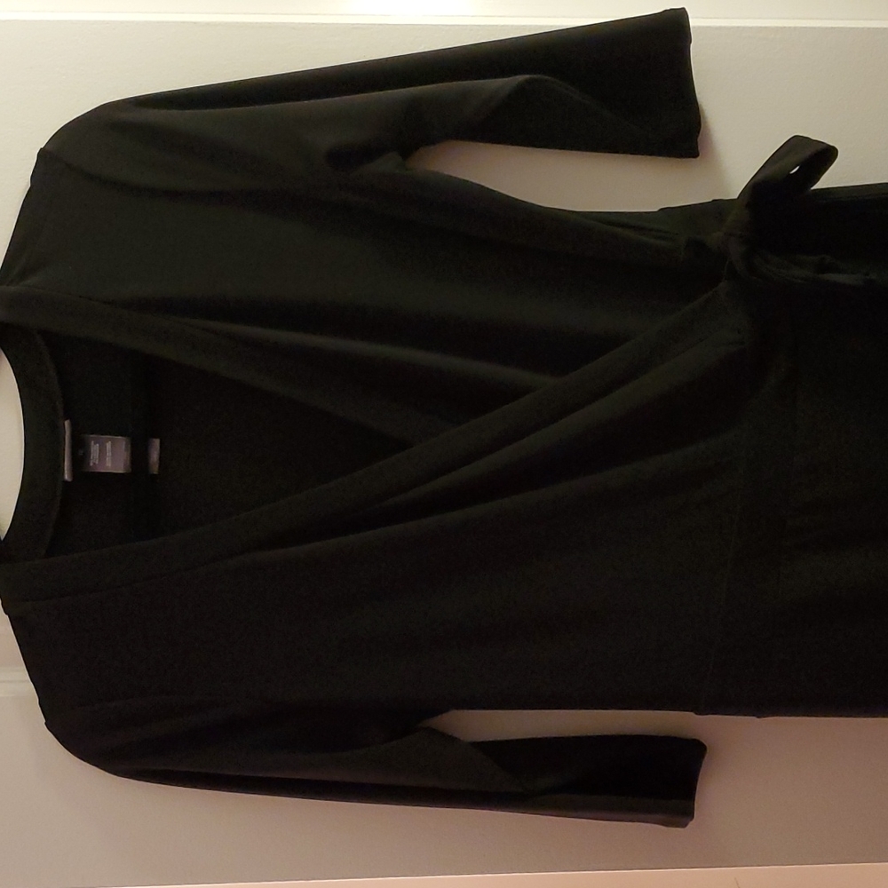 Size 12 Wrap Dress Bisou Bisou  LBD